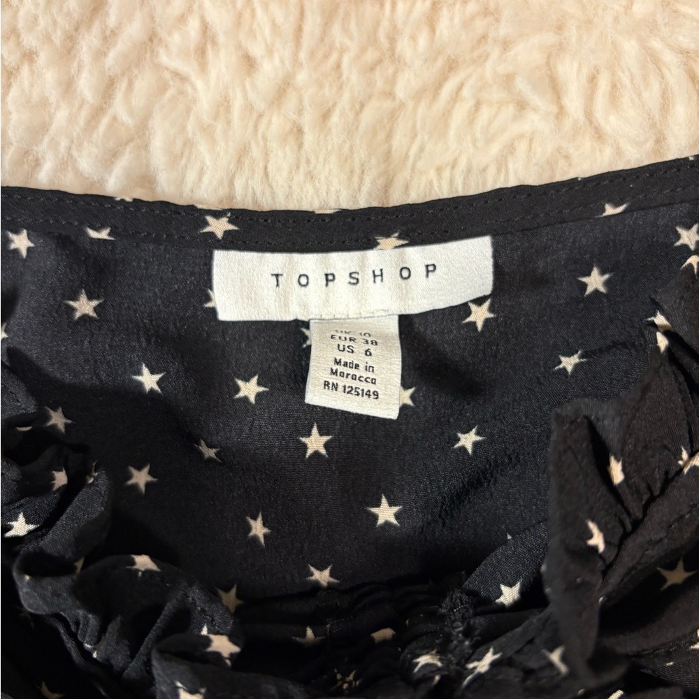 Cute Star Pattern Blouse by TOPSHOP - Picture 5 of 14